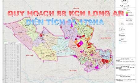 Toàn cảnh quy hoạch 88 khu công nghiệp tỉnh Long An đến năm 2030 và 2050